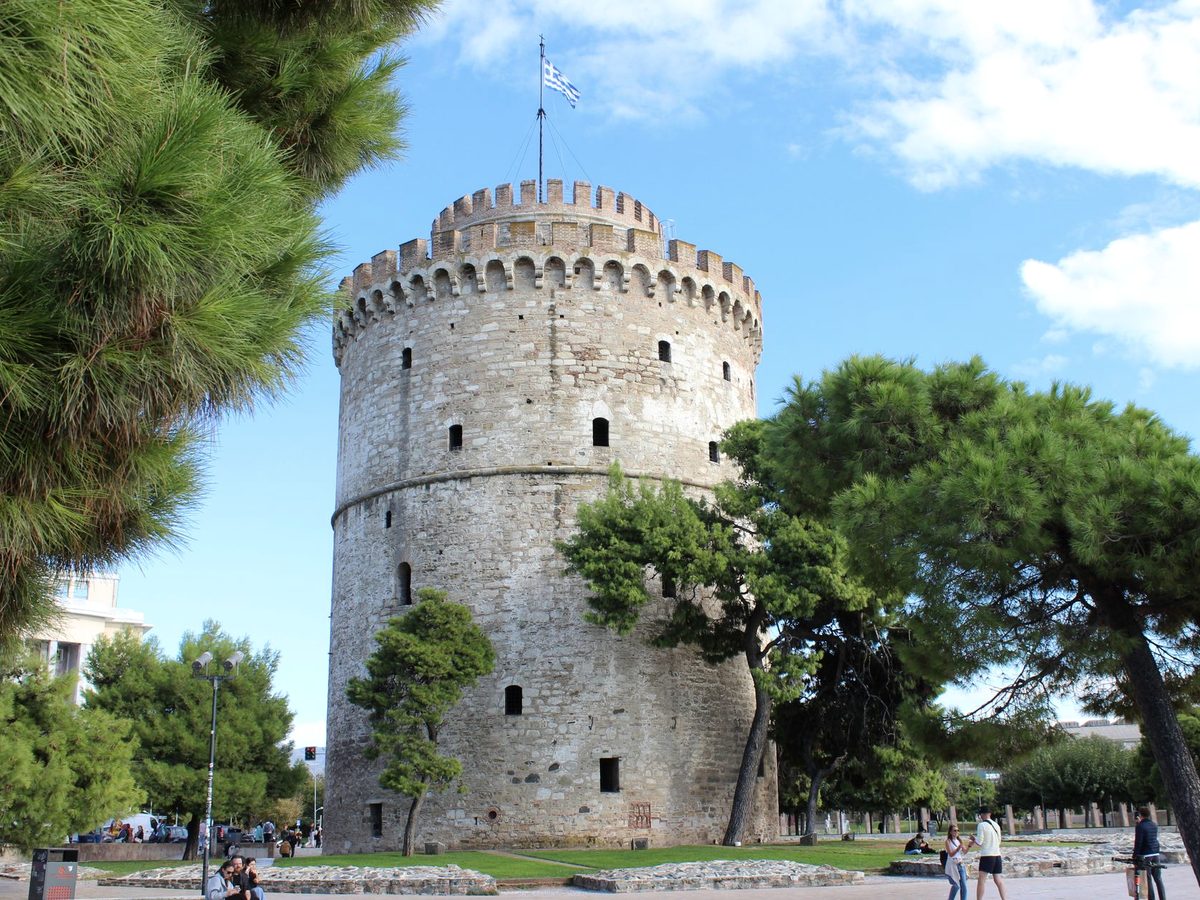The White Tower on Thessaloniki's waterfront