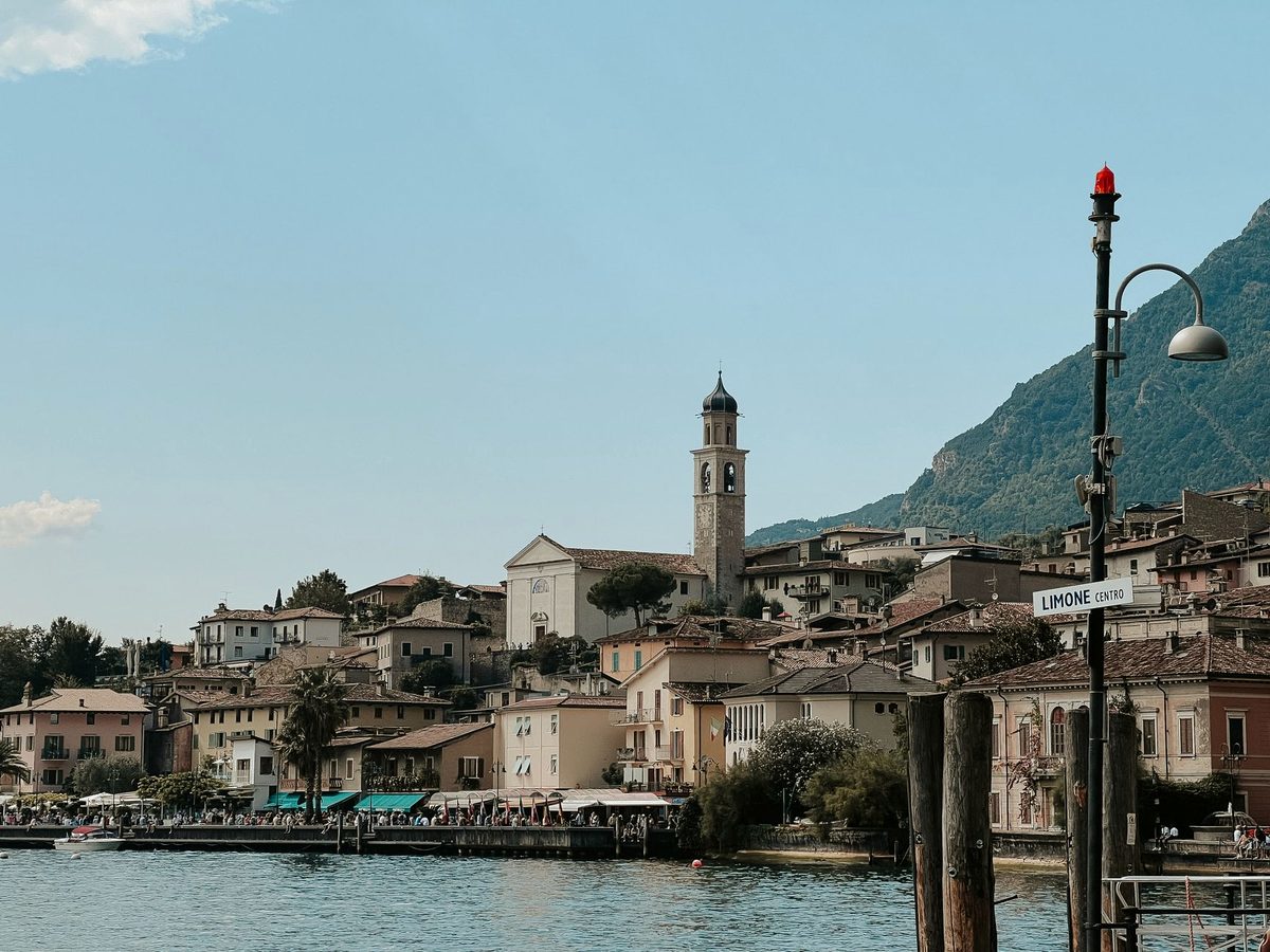 Limone sul Garda on the western shore
