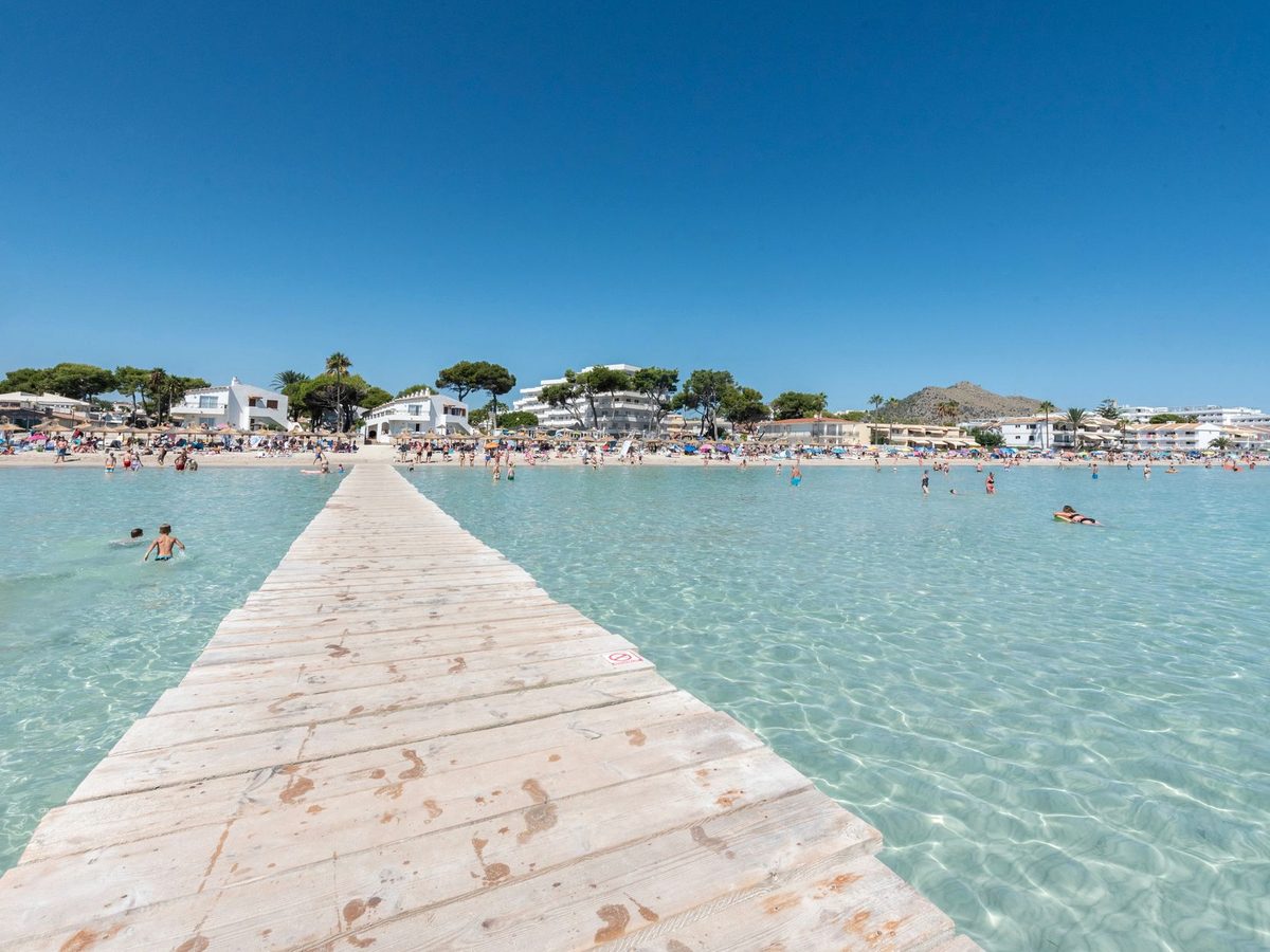 The bay of Alcúdia
