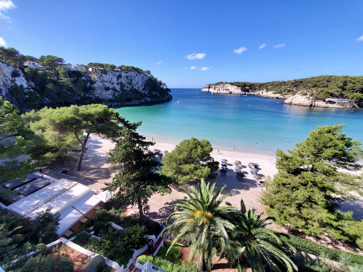Cala Galdana, the sheltered family bay