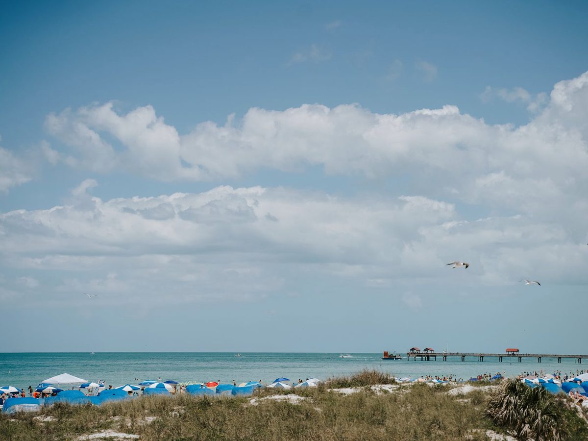 Clearwater Beach on the Gulf coast