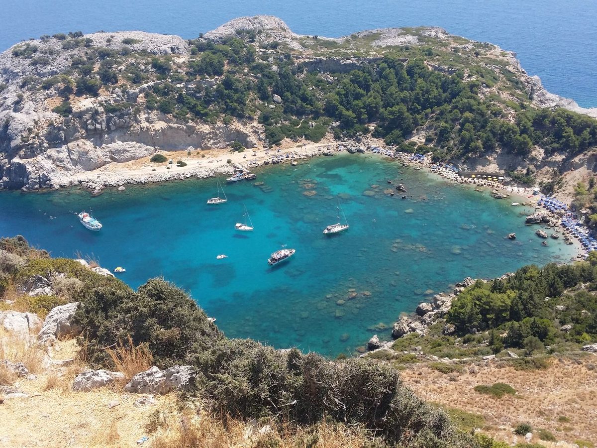 Anthony Quinn Bay, a snorkelling cove