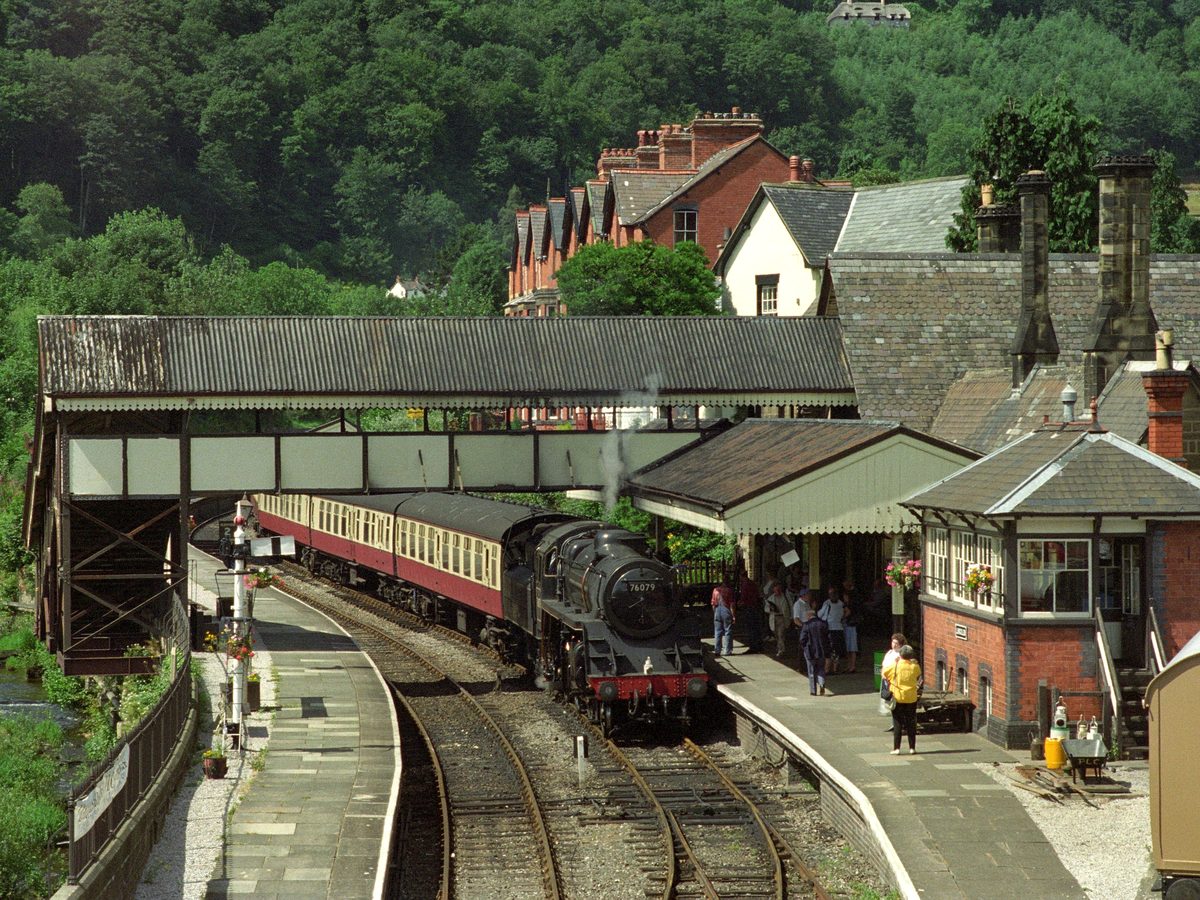 A Welsh heritage steam railway